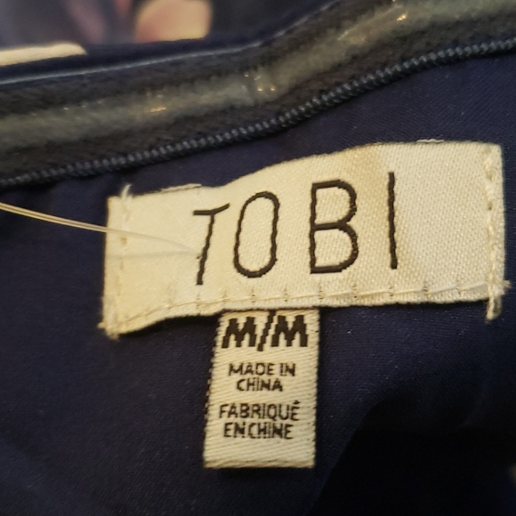 DRESS STRAPLESS FLORAL - Picture 9 of 11